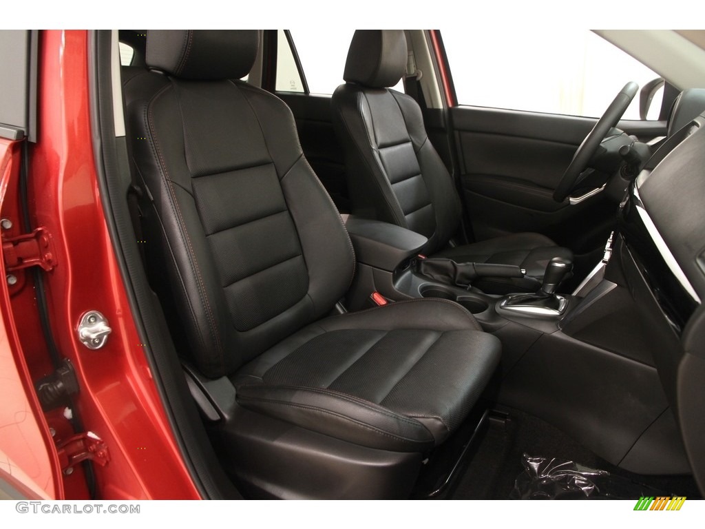2014 CX-5 Grand Touring AWD - Soul Red Metallic / Black photo #14