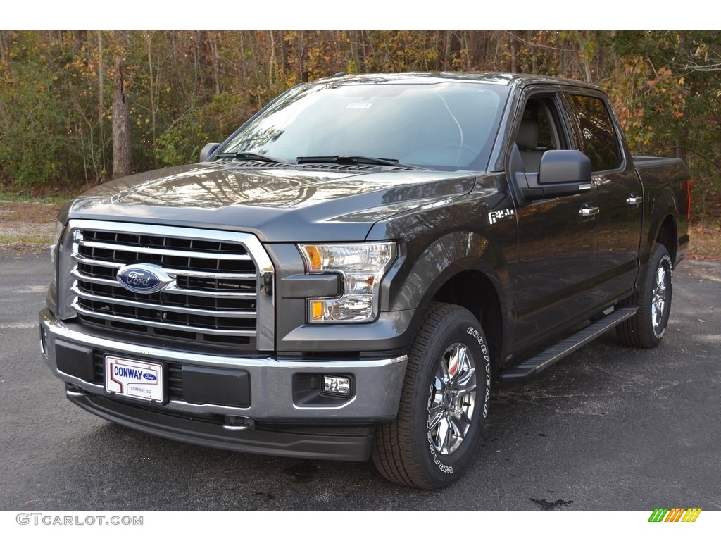 2017 F150 XLT SuperCrew 4x4 - Magnetic / Earth Gray photo #10