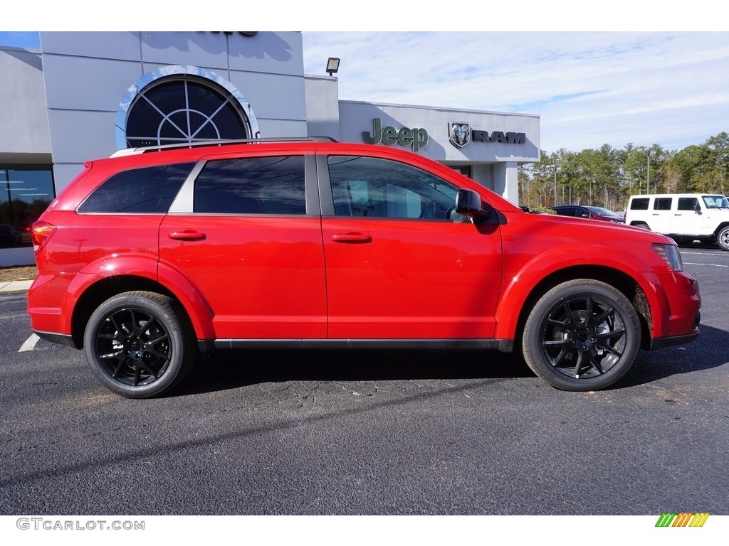 2017 Journey SXT - Redline 2K / Black photo #7