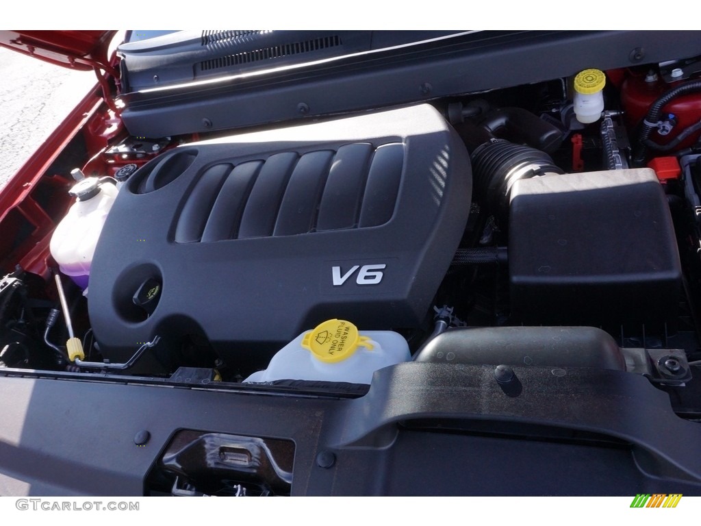 2017 Dodge Journey SXT 3.6 Liter DOHC 24-Valve VVT Pentastar V6 Engine Photo #117440973