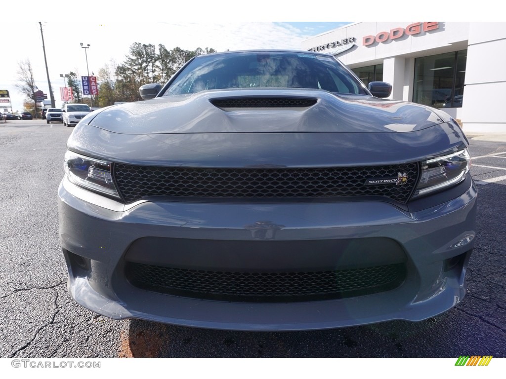 2017 Charger R/T Scat Pack - Destroyer Grey / Black photo #3