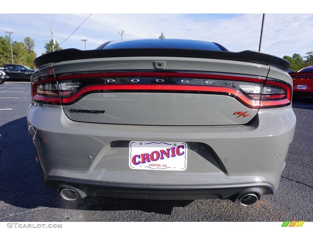 2017 Charger R/T Scat Pack - Destroyer Grey / Black photo #7