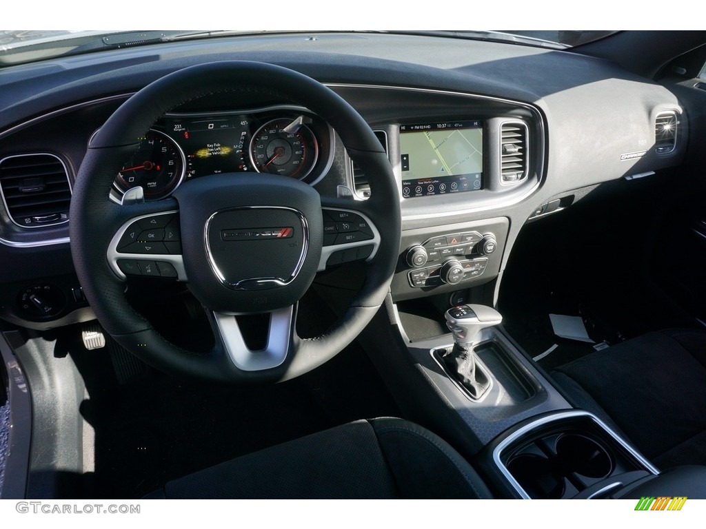 2017 Charger R/T Scat Pack - Destroyer Grey / Black photo #10