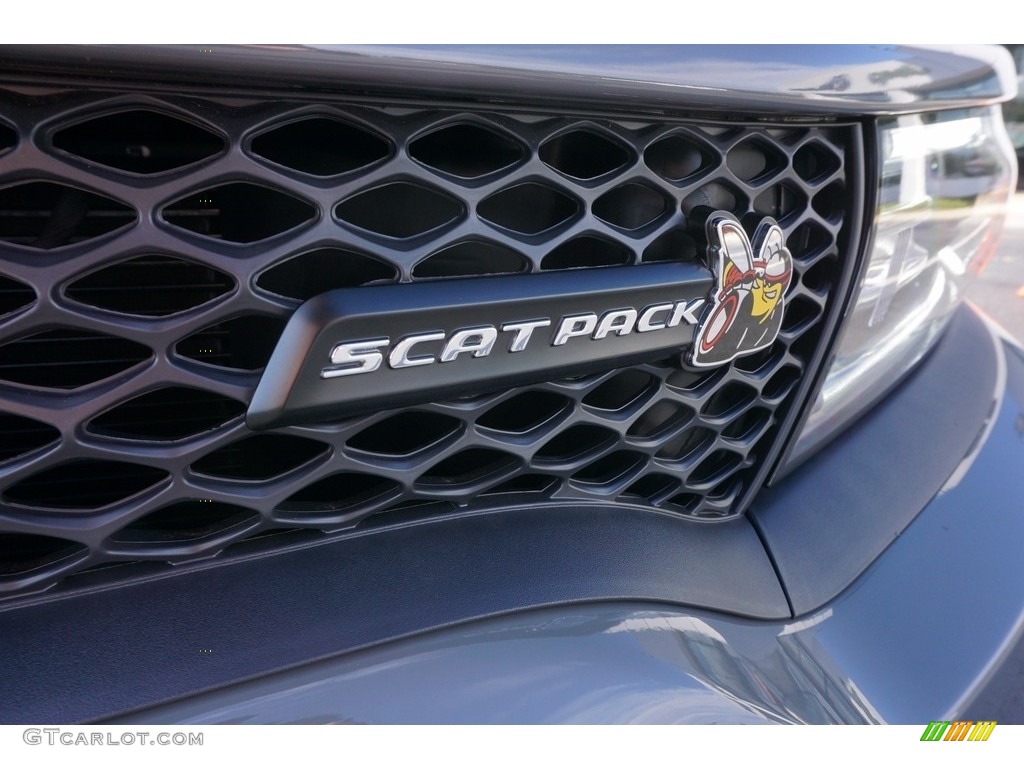 2017 Charger R/T Scat Pack - Destroyer Grey / Black photo #13