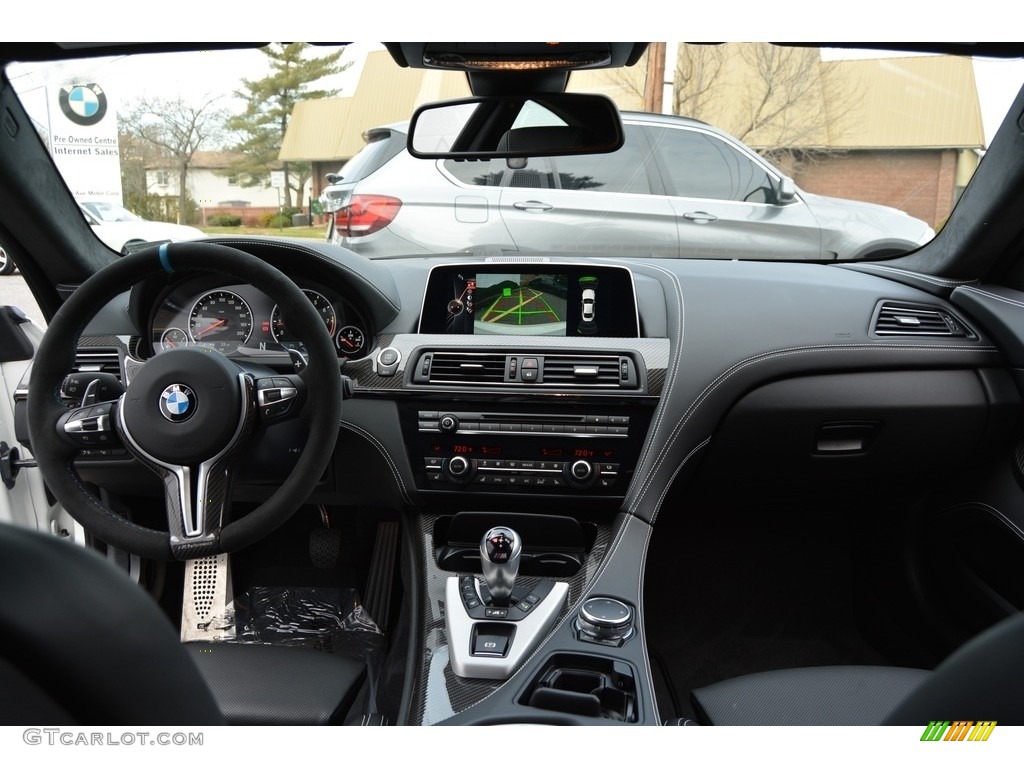 2016 BMW M6 Coupe Black Dashboard Photo #117442596