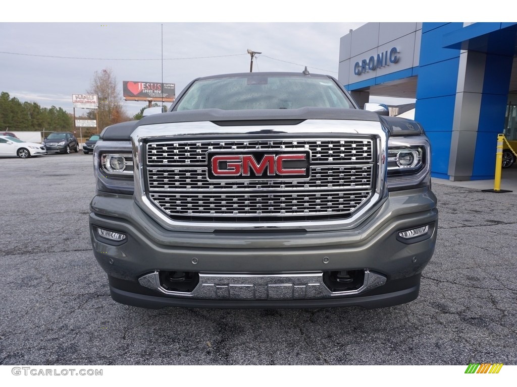 2017 Sierra 1500 Denali Crew Cab - Mineral Metallic / Cocoa/­Dark Sand photo #2
