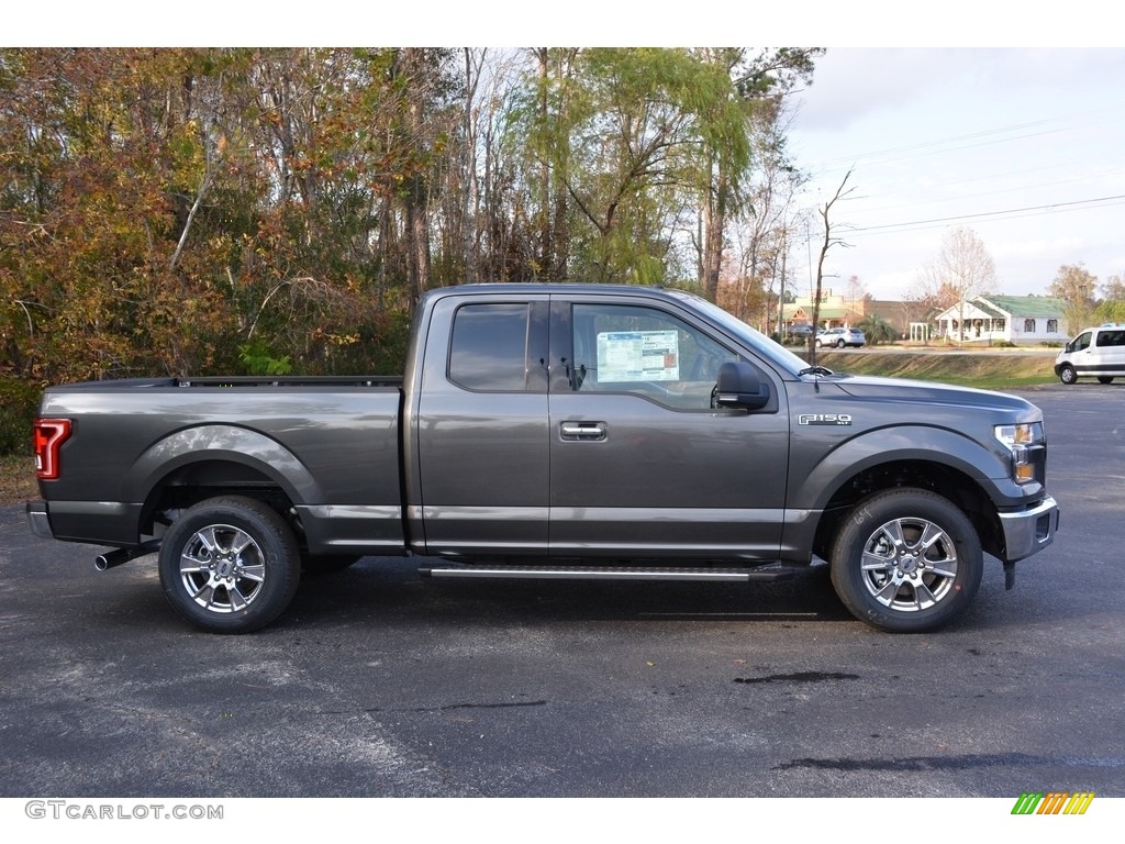 2017 F150 XLT SuperCab - Magnetic / Earth Gray photo #2