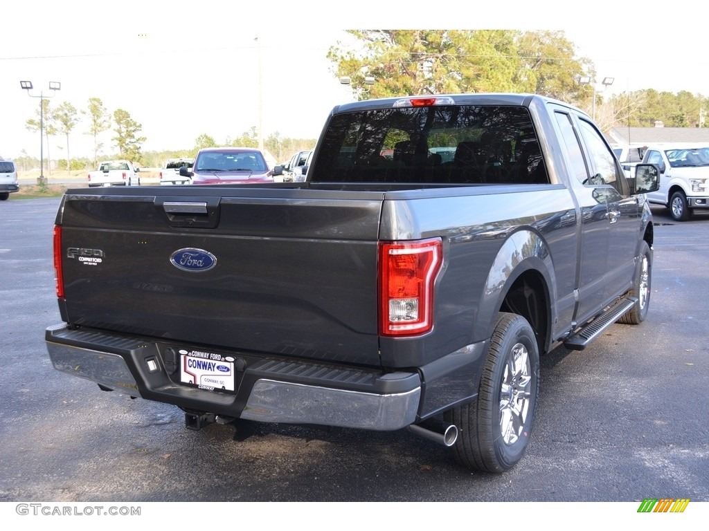 2017 F150 XLT SuperCab - Magnetic / Earth Gray photo #3