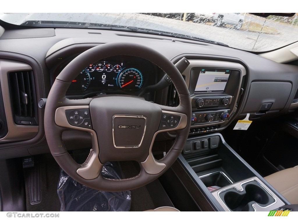 2017 GMC Sierra 1500 Denali Crew Cab Cocoa/­Dark Sand Dashboard Photo #117443535