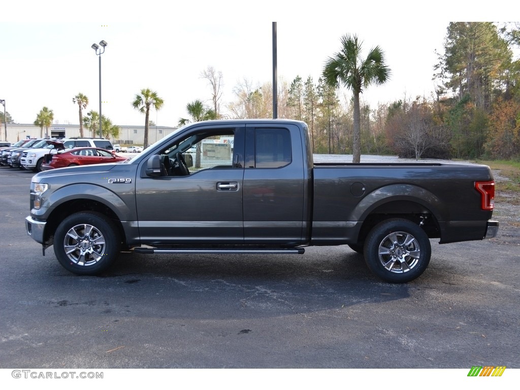 2017 F150 XLT SuperCab - Magnetic / Earth Gray photo #7