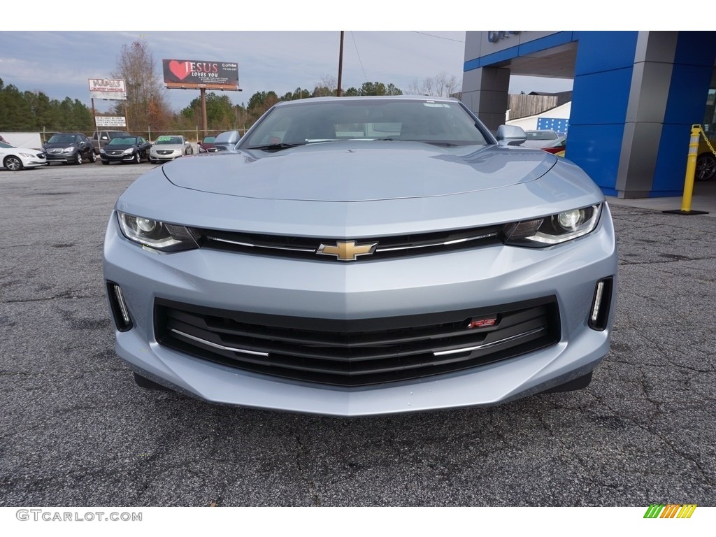 2017 Camaro LT Coupe - Arctic Blue Metallic / Jet Black photo #2