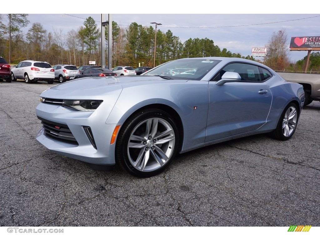 2017 Camaro LT Coupe - Arctic Blue Metallic / Jet Black photo #3