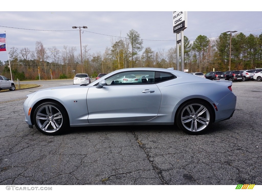 2017 Camaro LT Coupe - Arctic Blue Metallic / Jet Black photo #4