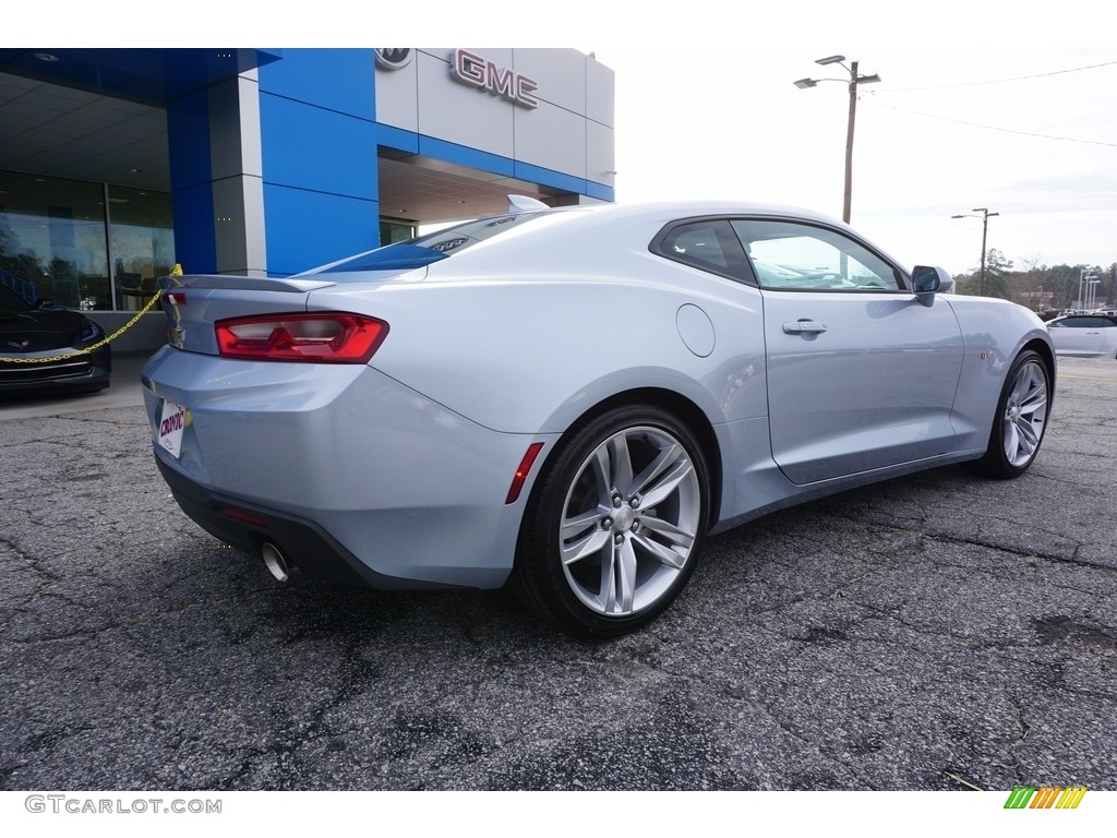 2017 Camaro LT Coupe - Arctic Blue Metallic / Jet Black photo #7