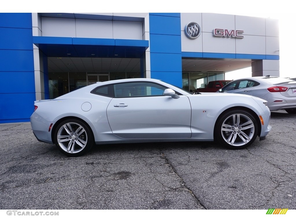 2017 Camaro LT Coupe - Arctic Blue Metallic / Jet Black photo #8