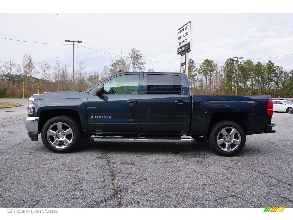 2017 Silverado 1500 LT Crew Cab - Graphite Metallic / Jet Black photo #4