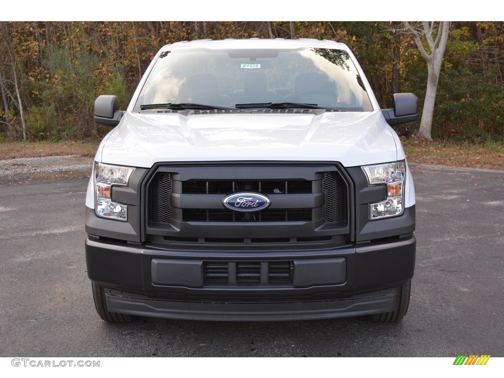 2017 F150 XL Regular Cab - Oxford White / Earth Gray photo #13