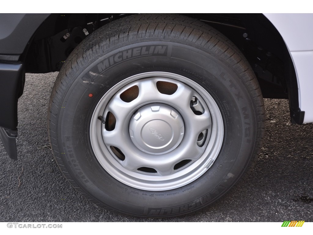 2017 F150 XL Regular Cab - Oxford White / Earth Gray photo #9