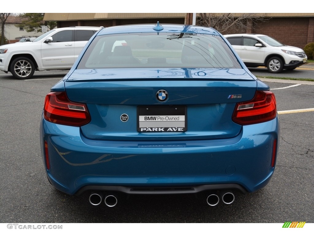 2016 M2 Coupe - Long Beach Blue Metallic / Black/Blue Highlight photo #4