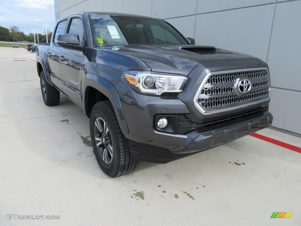2017 Tacoma TRD Sport Double Cab - Magnetic Gray Metallic / TRD Graphite photo #2