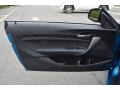 Black/Blue Highlight Door Panel Photo for 2016 BMW M2 #117445748