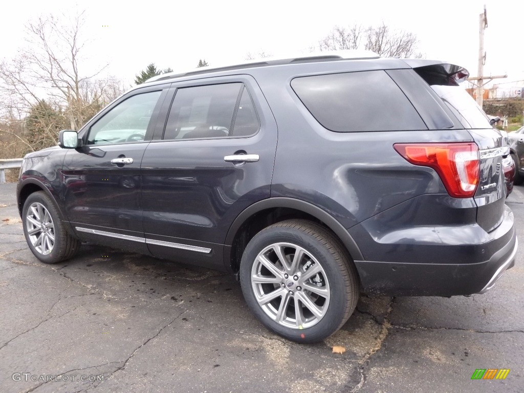 2017 Smoked Quartz Ford Explorer Limited 4WD 117434702 Photo 4