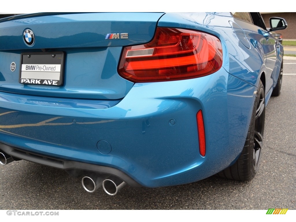 2016 M2 Coupe - Long Beach Blue Metallic / Black/Blue Highlight photo #24