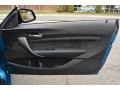 Black/Blue Highlight Door Panel Photo for 2016 BMW M2 #117446109