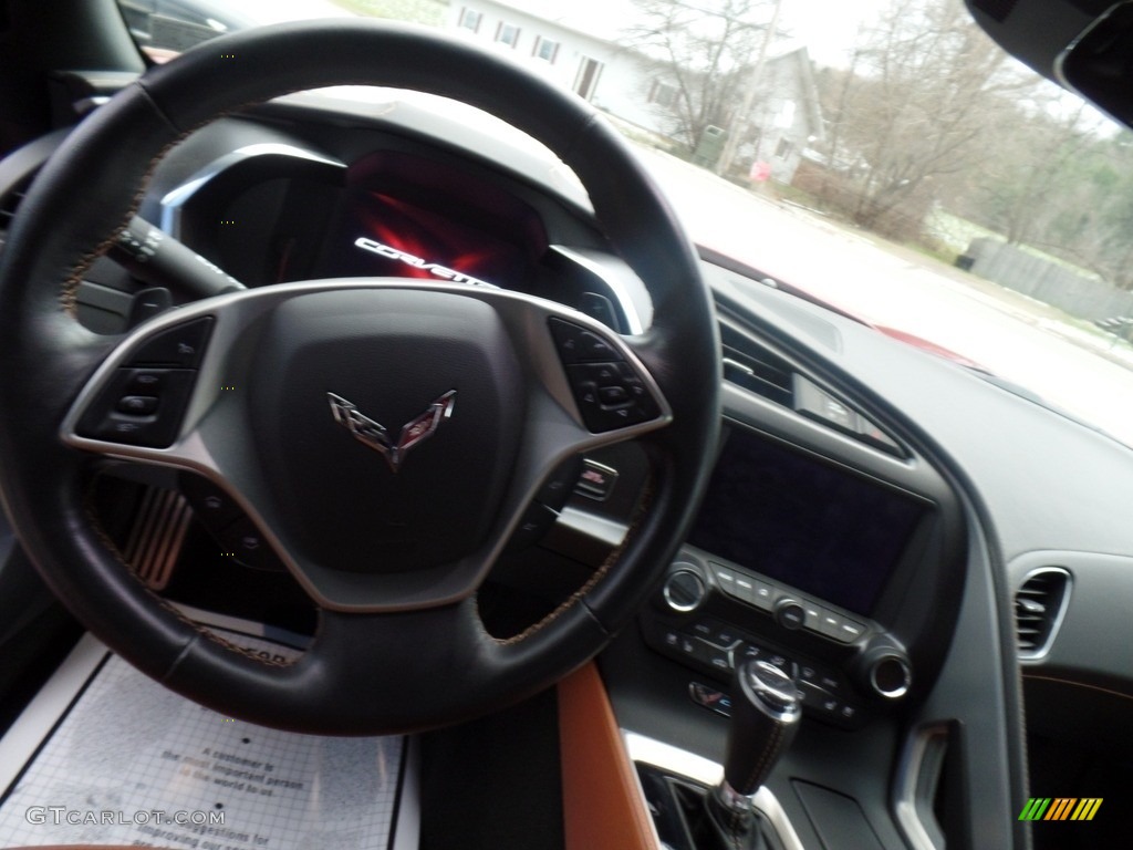 2015 Corvette Stingray Coupe Z51 - Crystal Red Tintcoat / Kalahari photo #18