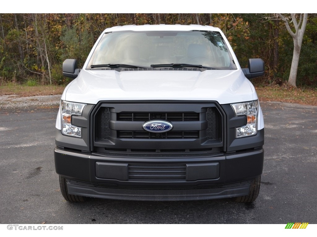 2017 F150 XL Regular Cab - Oxford White / Earth Gray photo #10