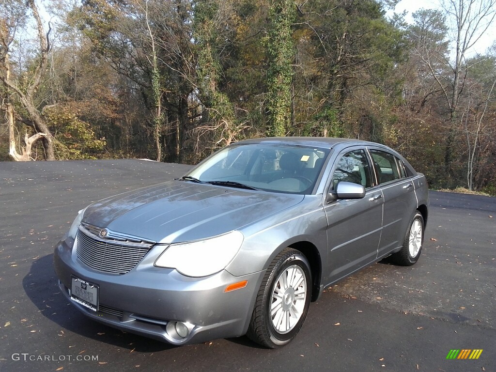 2007 Sebring Limited Sedan - Silver Steel Metallic / Dark Slate Gray/Light Slate Gray photo #2