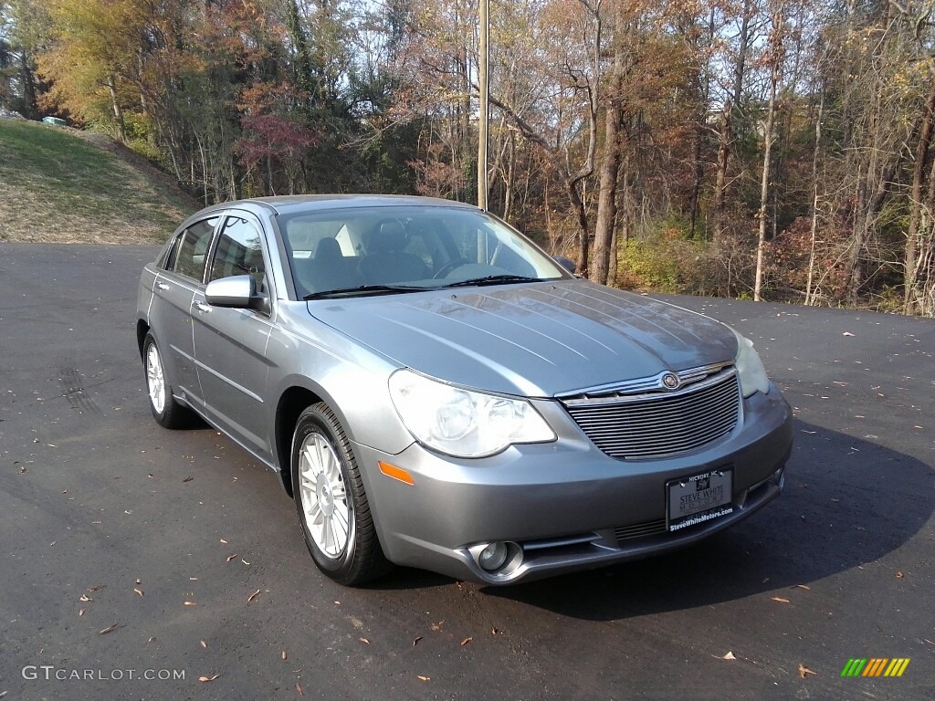 2007 Sebring Limited Sedan - Silver Steel Metallic / Dark Slate Gray/Light Slate Gray photo #4