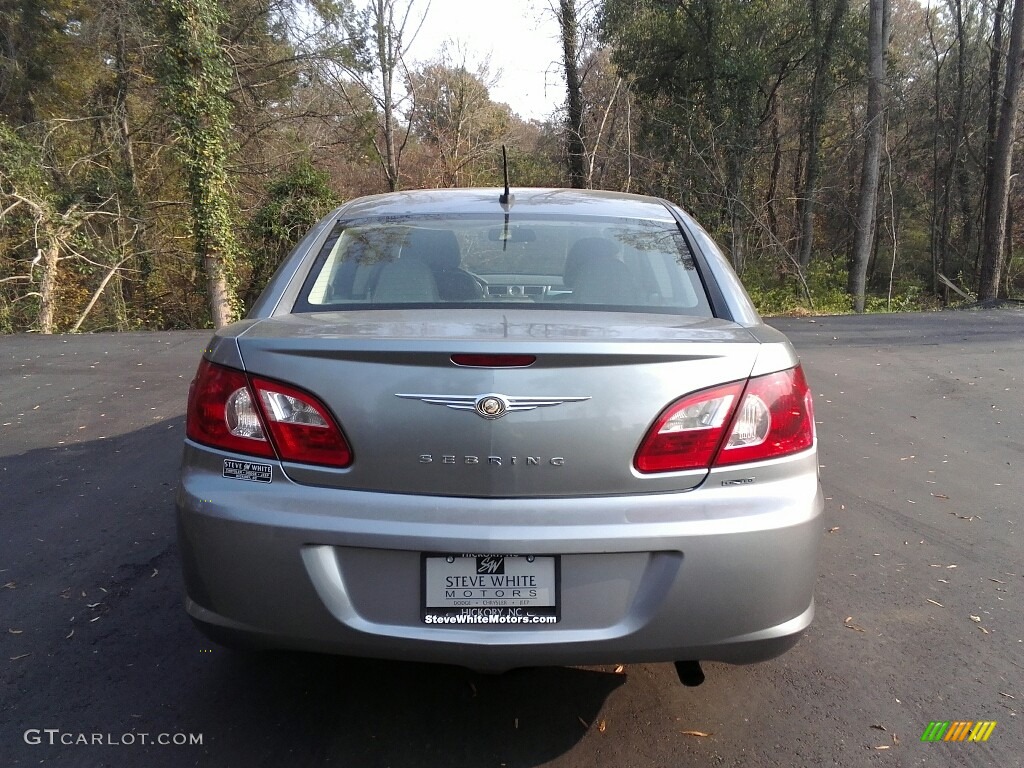 2007 Sebring Limited Sedan - Silver Steel Metallic / Dark Slate Gray/Light Slate Gray photo #7