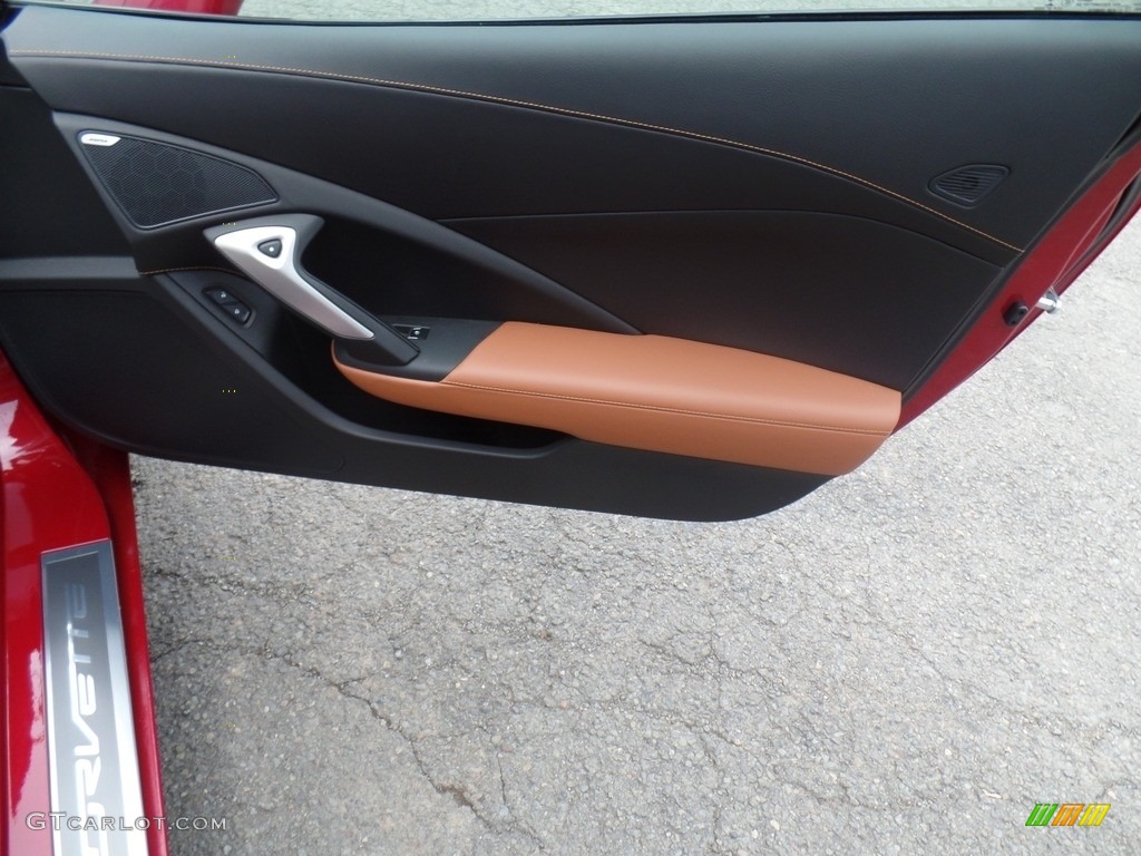 2015 Corvette Stingray Coupe Z51 - Crystal Red Tintcoat / Kalahari photo #44