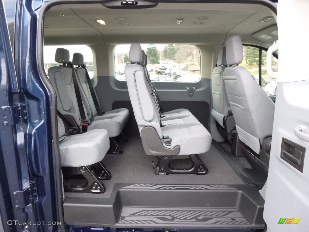 Pewter Interior 2017 Ford Transit Wagon XLT 350 LR Long Photo #117447693