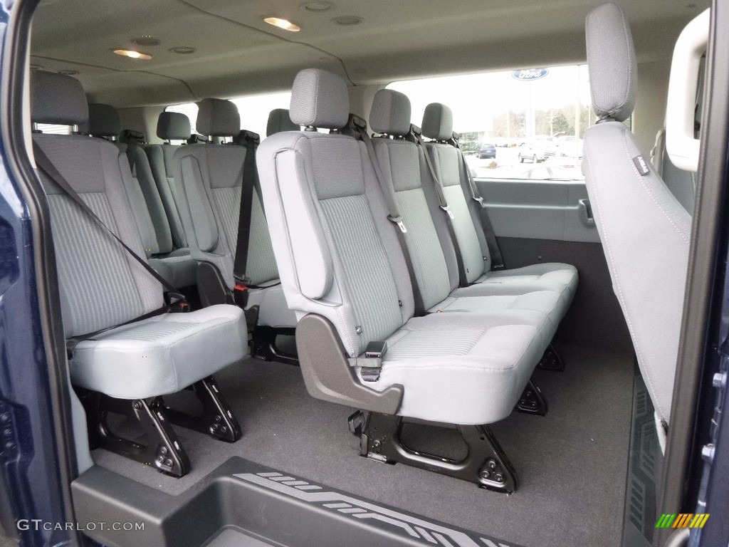 Pewter Interior 2017 Ford Transit Wagon XLT 350 LR Long Photo #117447735