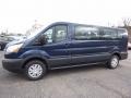 Blue Jeans 2017 Ford Transit Wagon XLT 350 LR Long Exterior