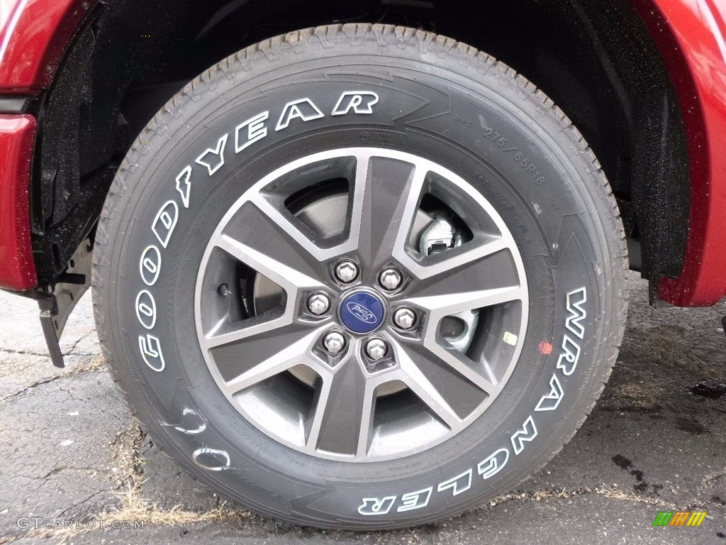 2017 Ford F150 XLT SuperCab 4x4 Wheel Photo #117448128