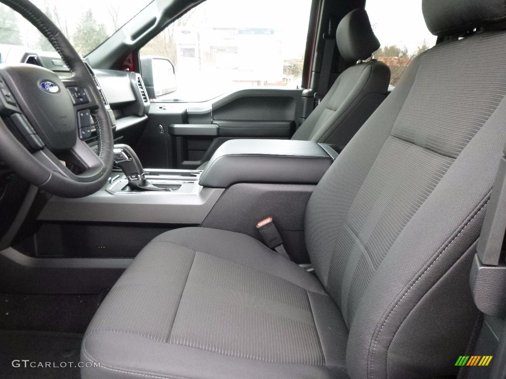 2017 F150 XLT SuperCab 4x4 - Ruby Red / Black photo #7