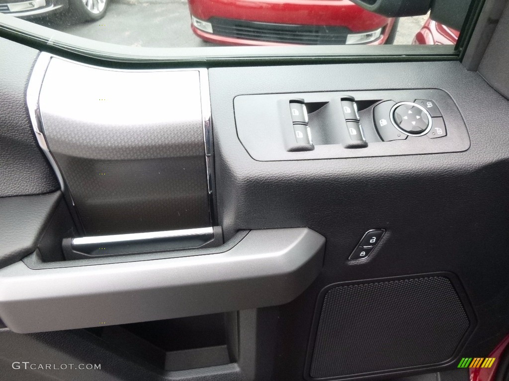 2017 F150 XLT SuperCab 4x4 - Ruby Red / Black photo #11