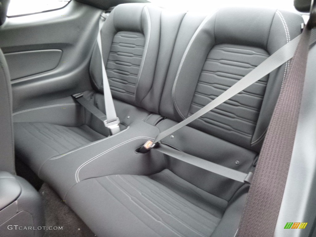 Ebony Interior 2017 Ford Mustang GT Coupe Photo #117448572