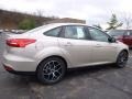 2017 White Gold Ford Focus SEL Sedan  photo #2