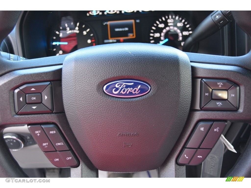2017 F150 XL SuperCab 4x4 - Oxford White / Earth Gray photo #23
