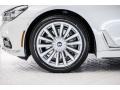 2017 Mineral White Metallic BMW 7 Series 740i Sedan  photo #9