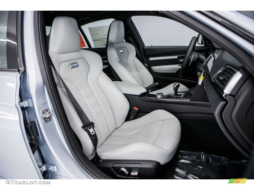 Silverstone Interior 2017 BMW M3 Sedan Photo #117450498