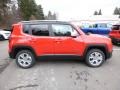 2017 Colorado Red Jeep Renegade Limited 4x4  photo #7