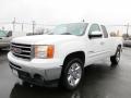 Summit White - Sierra 1500 SLE Extended Cab 4x4 Photo No. 3