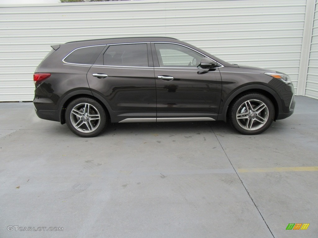 2017 Santa Fe Limited Ultimate - Java Espresso / Beige photo #3