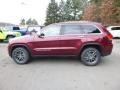 2017 Velvet Red Pearl Jeep Grand Cherokee Limited 4x4  photo #3