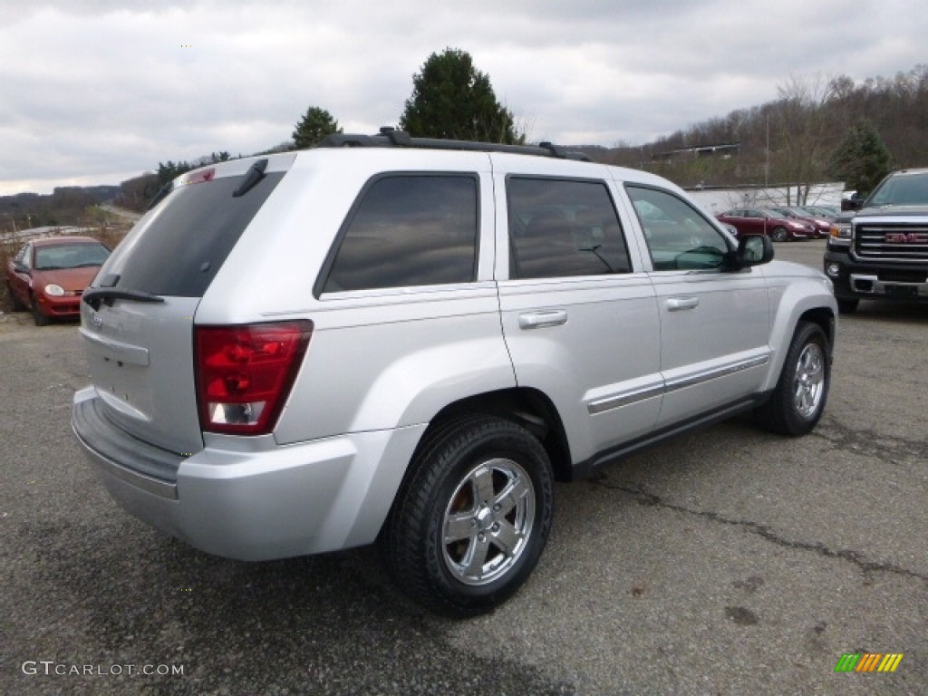 2006 Grand Cherokee Limited 4x4 - Bright Silver Metallic / Dark Khaki/Light Graystone photo #6